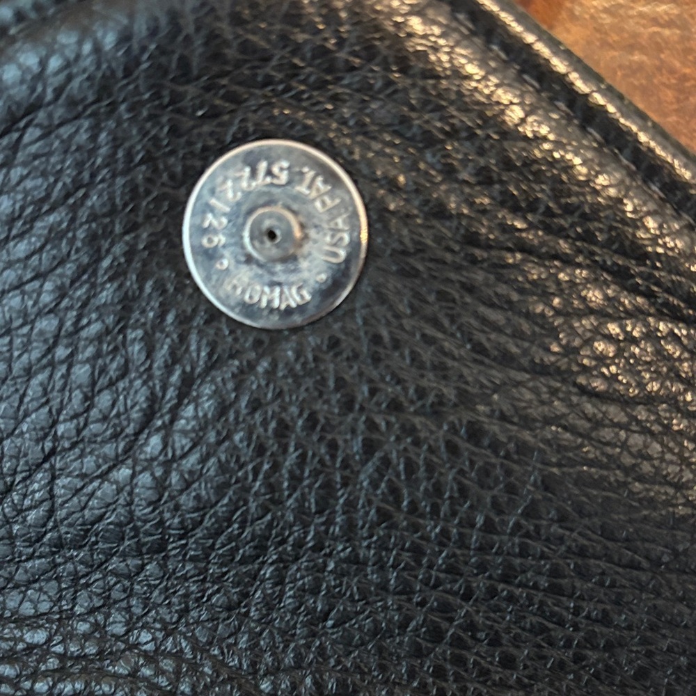 Romag Black Leather Wallet - Picture 4 of 9